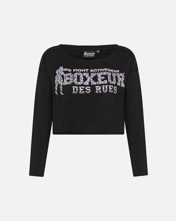 Actual product image Boxeur des Rues Loose Fit Cropped Sweatshirt (M)