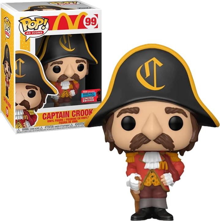 Actual product image Funko POP! McDonald's Captain Crook Exclusive 2020