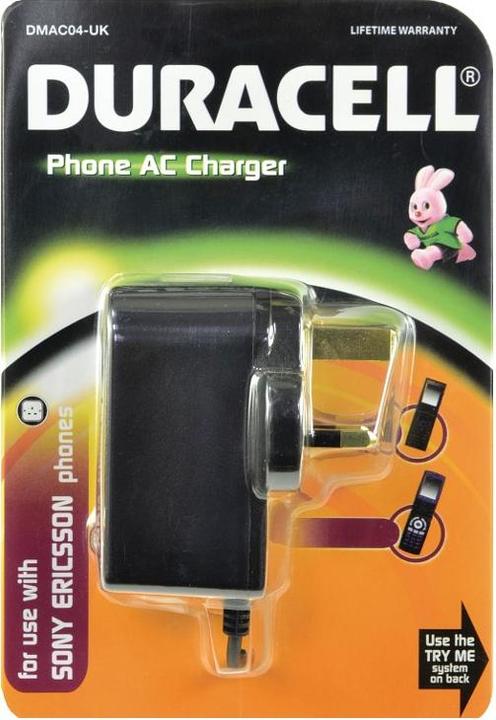 Duracell AC Phone Charger-Sony-Ericsson