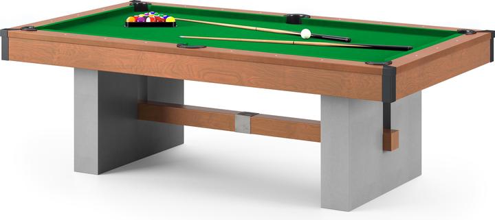 Actual product image Bison Pool table Loft slate (254 x 127 cm)