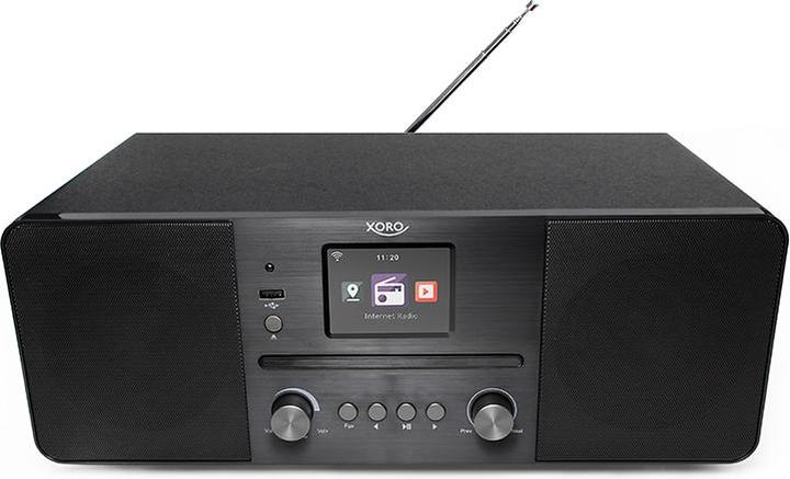 Produktbild Xoro HMT 620 All-in-One-Stereo-Internetradio schwarz (DAB+, FM, Bluetooth, WLAN)