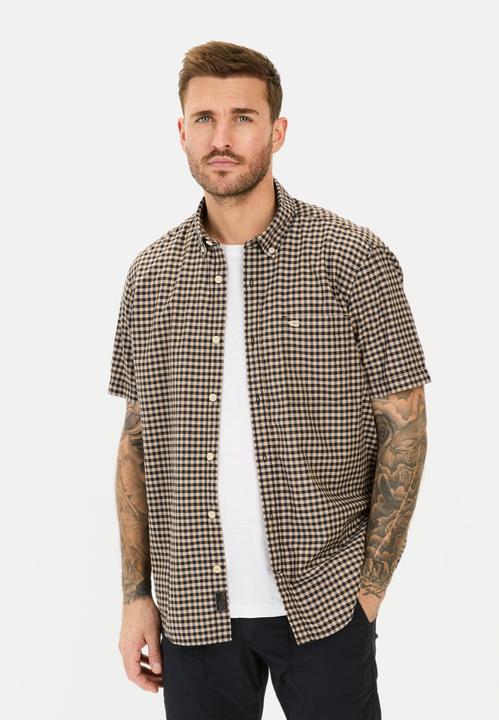Immagine prodotto Camel Active Kariertes Kurzarmhemd aus Baumwolle (5XL)