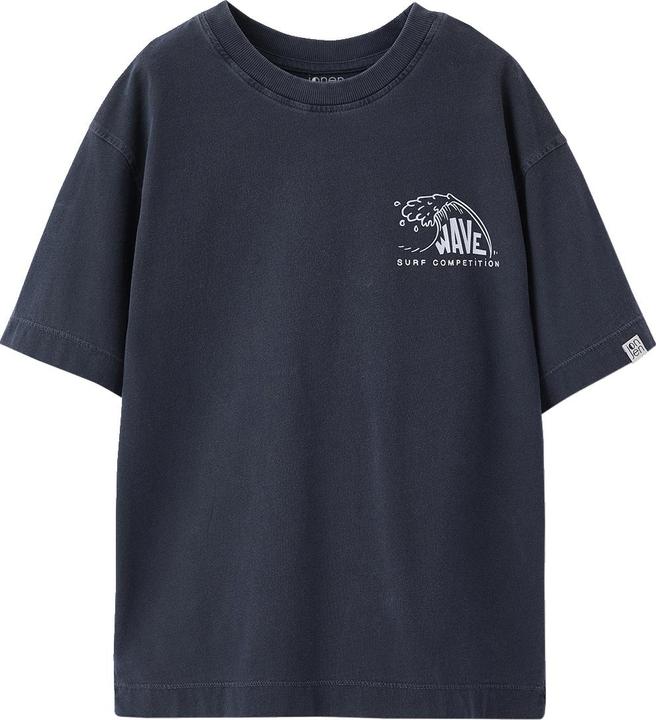Jonen Jungen Oversized-Shirt mit Prints und Recycling-Baumwolle