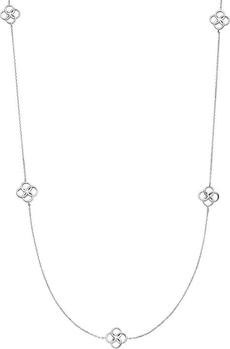 Immagine prodotto Collier Clover Charm, 925 Sterlingsilber (Placcato in rodio, Argento 925)