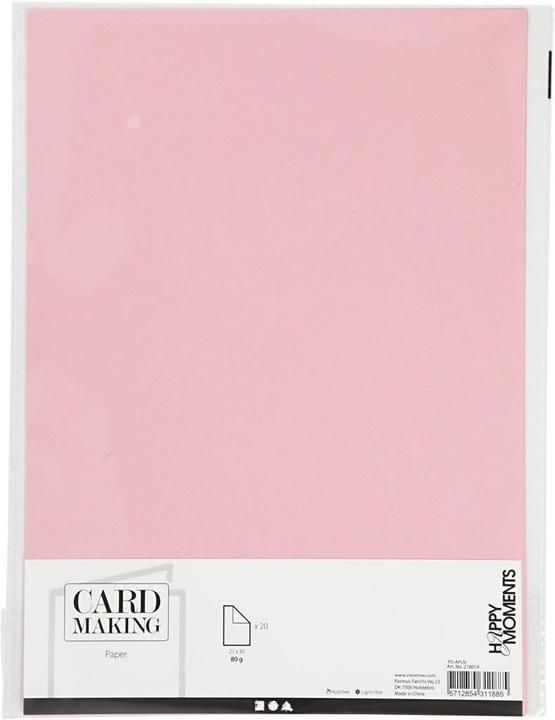 Image du produit Creativ Company Papier artisanal A4 blanc (70 g/m², 20 x, A4)