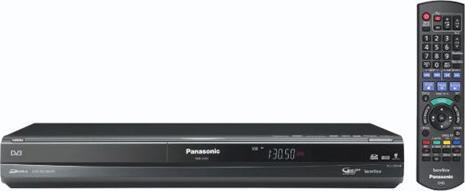 Panasonic DMR-EX83EC-K, DVD-Recorder, 250GB, DVB-T, schwarz
