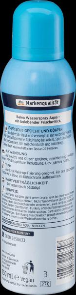 Image du produit dm Balea Spray à eau Aqua (Crème pour le corps, 150 ml)