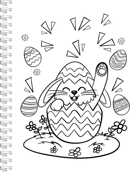 Produktbild Oster-Malbuch für Kinder