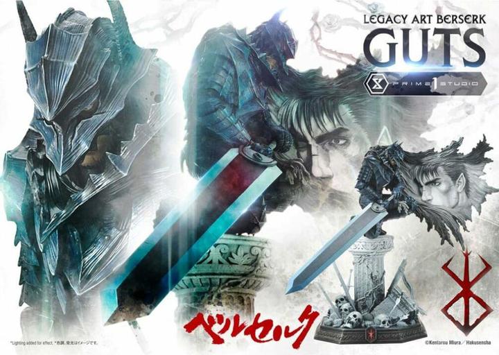 Produktbild Prime 1 Studio Berserk Legacy Art Kentaro Miura Statue statuette 1/6 Guts 45 cm