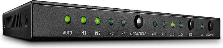 Actual product image Lindy 4 Port HDMI 2.0 18G Switch with Audio
