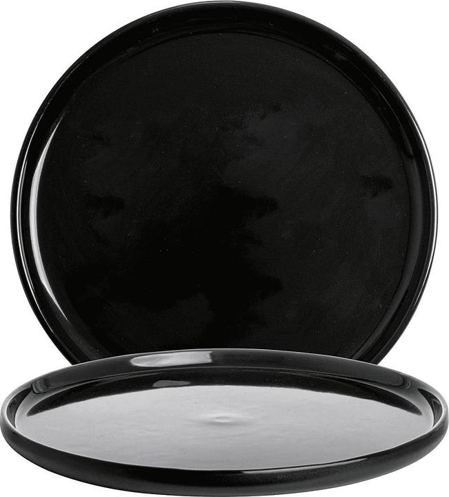Actual product image Gusta TT Azur plate Ø20cm black (6 x)