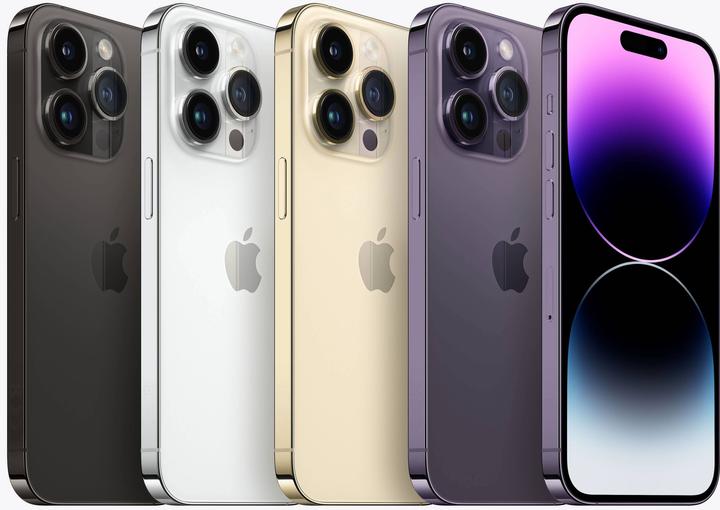 Produktbild Apple iPhone 14 Pro (512 GB, Gold, 6.10", SIM + eSIM, 48 Mpx, 5G)