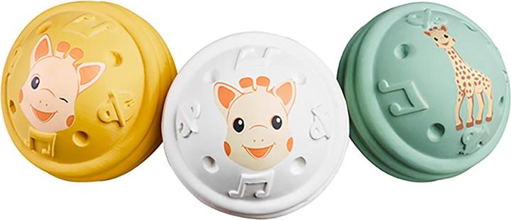 Sophie la girafe Jouets d'éveil Balles musicales (Polonais, Allemand, Français, Anglais, Italien)