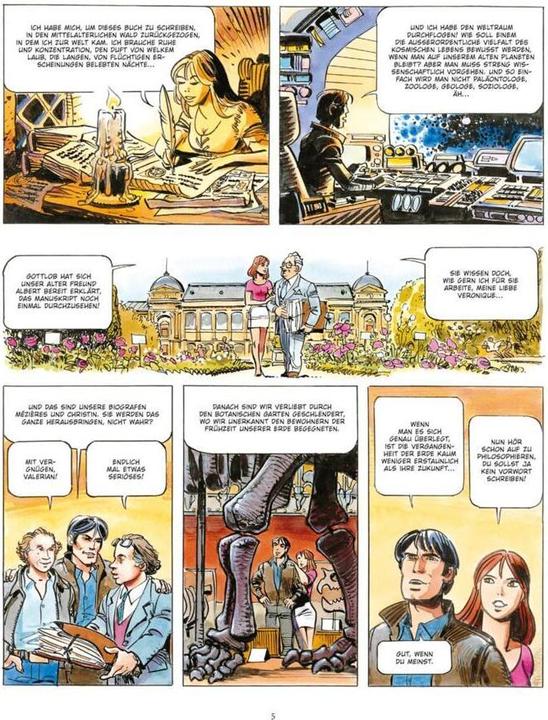 Image du produit Valerian und Veronique: Die Bewohner des Himmels - erweiterte Neuausgabe (Allemand, Pierre Christin, 2020)