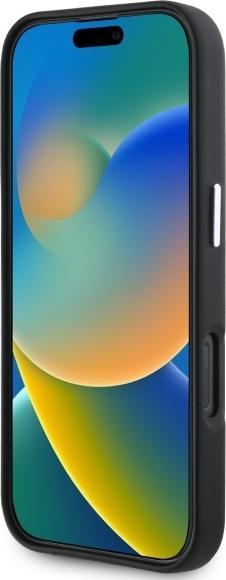 Actual product image BMW BMHMP16L23PMWK iPhone 16 Pro 6.3" czarny/black hardcase M Smooth Full Wrapped Metal MagSafe (Apple iPhone 16 Pro)