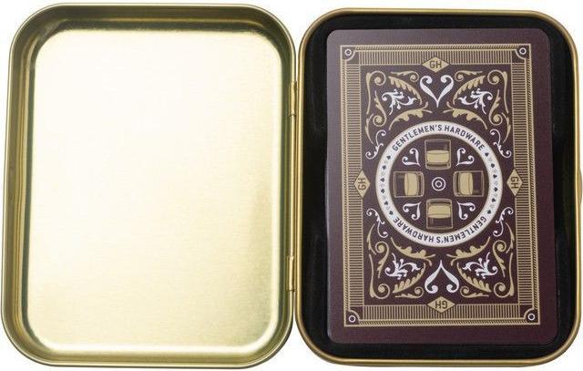 Actual product image Gentlemen's Hardware Whisky card game (English)