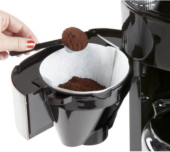 Produktbild Domo Kaffeem. DO721K bk/sr