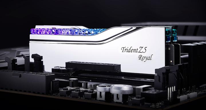 Image du produit G.Skill Trident Z5 Royal (2 x 24 Go, 8000 MHz, RAM DDR5, DIMM)