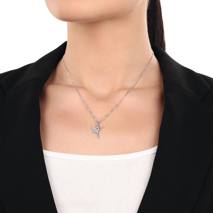 Immagine prodotto Amor Ciondolo Cupido da donna, argento 925, zirconi sintetici. | Elfo (Argento 925)