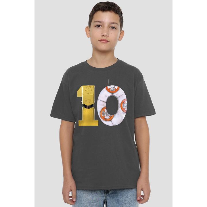 Immagine prodotto Star Wars 10 Maglietta C3PO BB-8 Bambini (140)