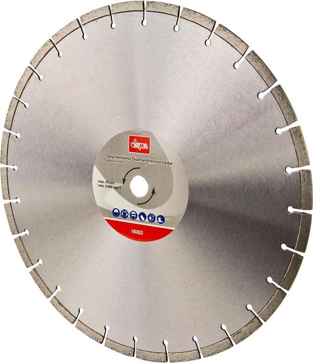 Produktbild Dema Segmentierte Diamanttrennscheibe 400x25,4 mm