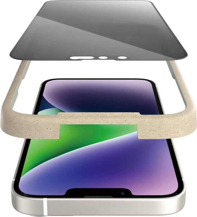 Immagine prodotto PanzerGlass Pellicola protettiva Ultra Wide Fit Privacy iPhone 14 Plus (1 Pezzo/i, Apple iPhone 13 Pro Max, Apple iPhone 14 Plus)