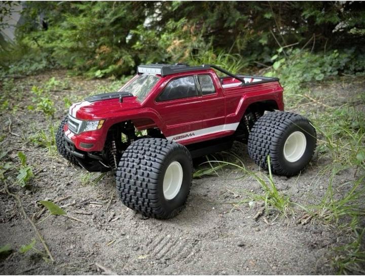 Actual product image Absima 1/10 wheel set "Monster Block Balloon Wheels" white (2)