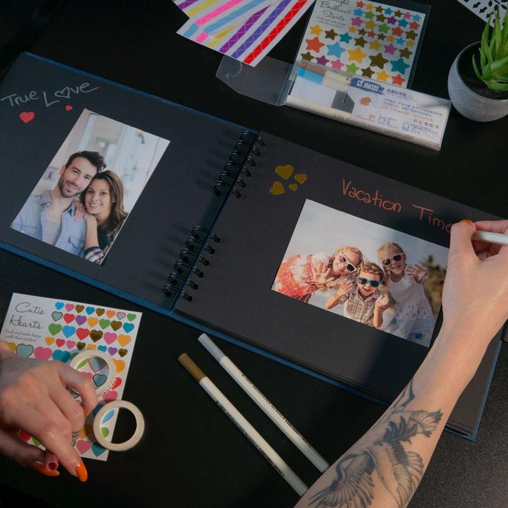 Actual product image Intirilife Photo album to design yourself with spiral binding