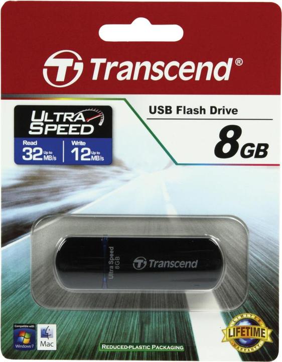 Produktbild Transcend JetFlash 600 (8 GB, USB-A)