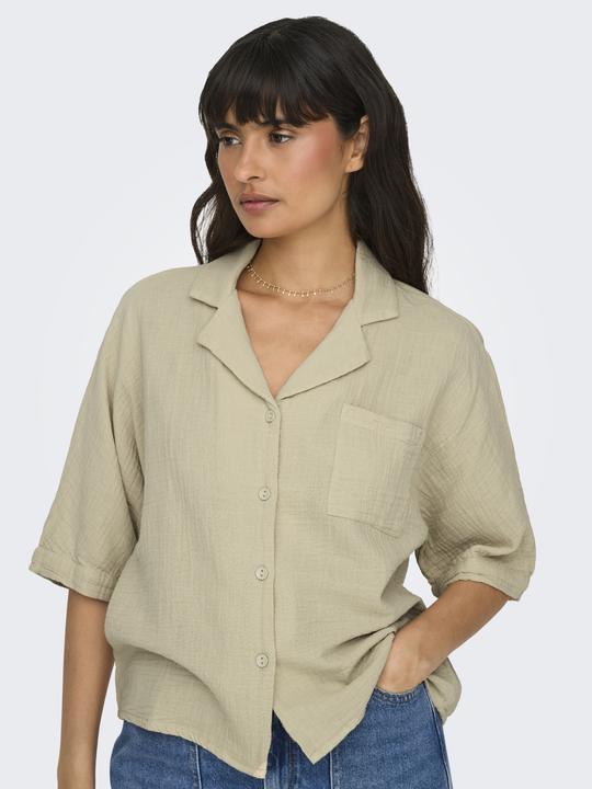 Produktbild Only Normal geschnitten Button-Down Kragen Hemd Hemd (L)