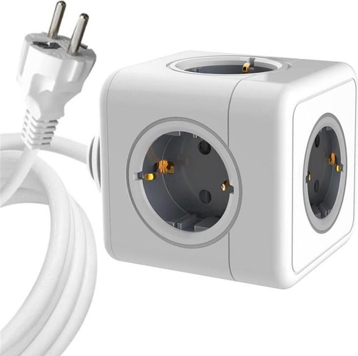 Actual product image MicroConnect Power cube, 5 Schuko outlets (5 x, CEE 7/3, 1.50 m)