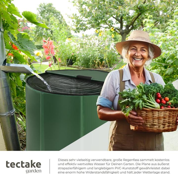 Image du produit tectake Récupérateur d’eau de pluie (750 l)