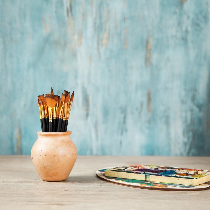 Actual product image Relaxdays 25-piece brush set (24 mm)