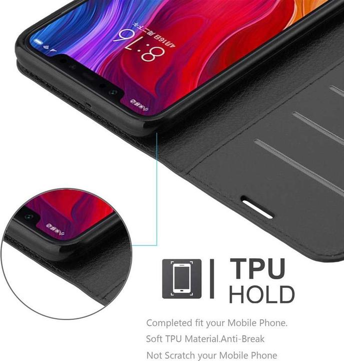 Productafbeelding Cadorabo Boek met kaft met standfunctie (Xiaomi Mi 8)
