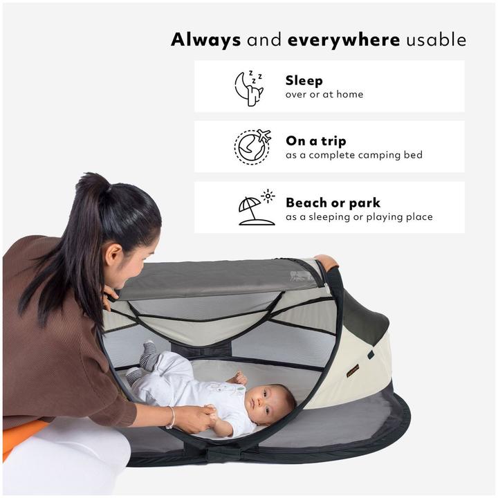 Actual product image Deryan Reisebett und Spielzelt Baby Luxe