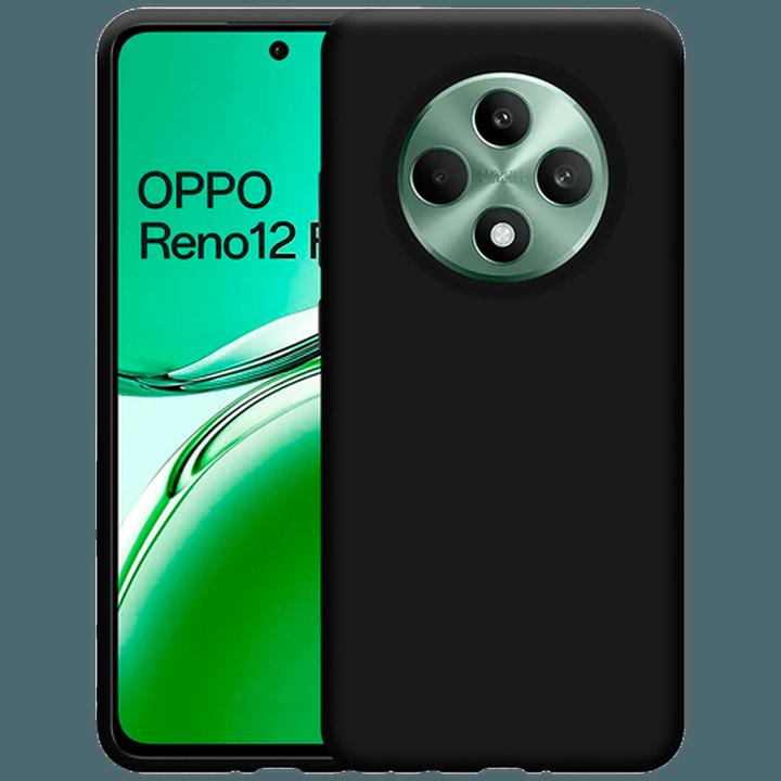 Produktbild Just in Case TPU Back Cover Schwarz OPPO Reno12 F (Oppo Reno12)