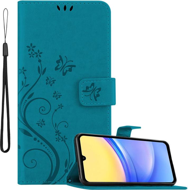 Cadorabo Cover with flower pattern (Samsung Galaxy A15)