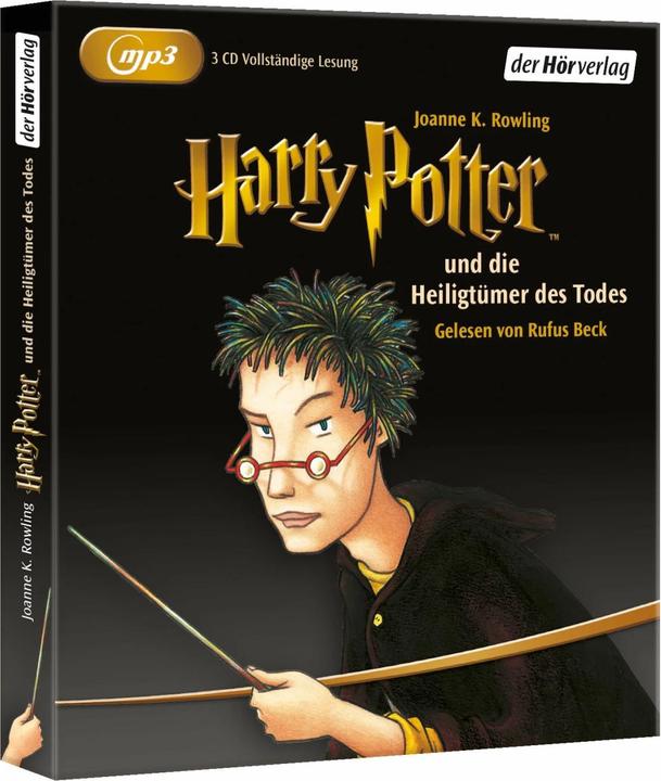 Immagine prodotto Harry Potter e i doni della morte (J.K. Rowling, Rufus Beck, Angela Kübrich, Tedesco)