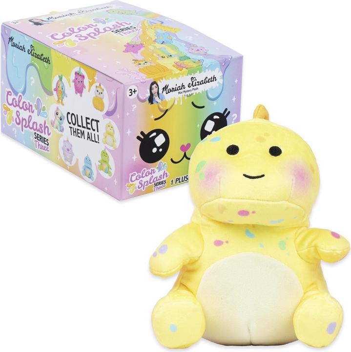 Actual product image Konjac Sponge 6" Mini Mystery Plush - Series 3 Color Splash (15.24 cm)