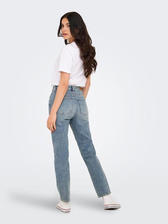 Actual product image Only ONLEMILY Hohe Taille Gerade geschnitten Jeans Mom Jeans (W31/L32)