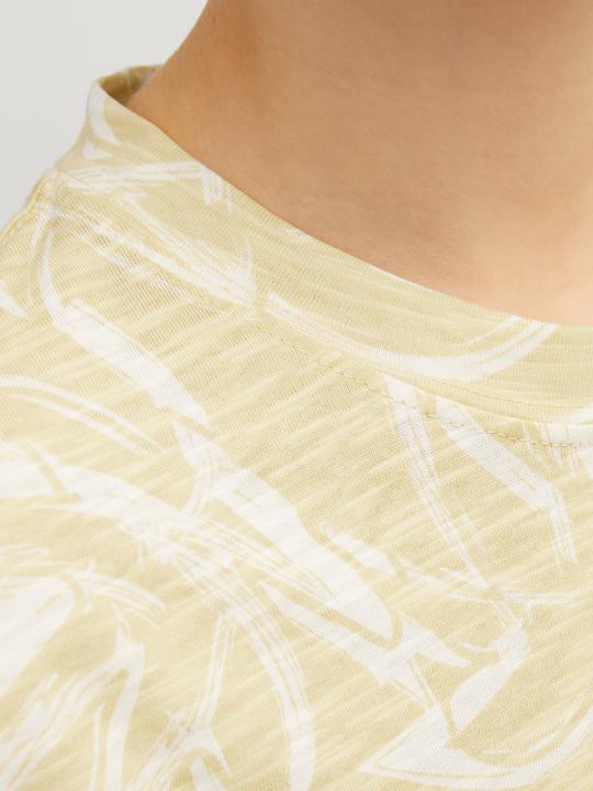 Actual product image Jack & Jones Jorlafayette Aop Tee Ss Crew Neck Jnr (140)