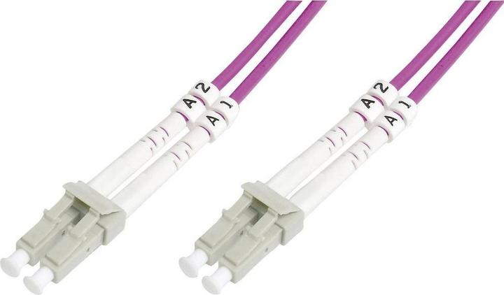 Actual product image Digitus FO patch cord, LC/LC MM OM4, 3m (CAT7, 3 m)