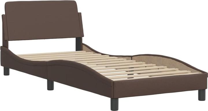 Produktbild VidaXL Bett mit Matratze 80 x 200 cm Kunstleder (80 x 200 cm)