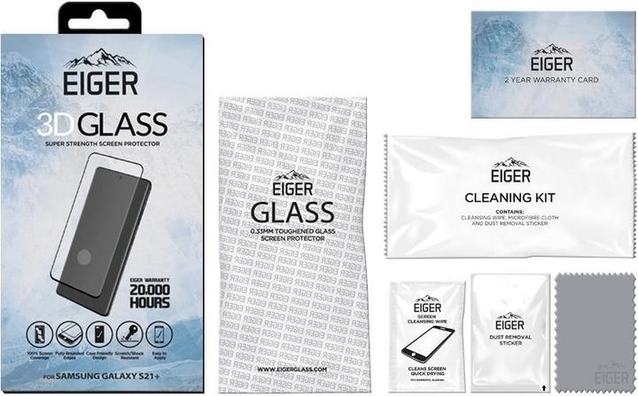 Produktbild Eiger Mountain Glass Clear Edge (1 Stück, Samsung Galaxy S21+)
