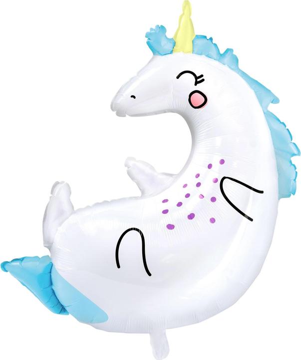 Produktbild Partydeco Einhorn-Ballon - 75cm (1 x)