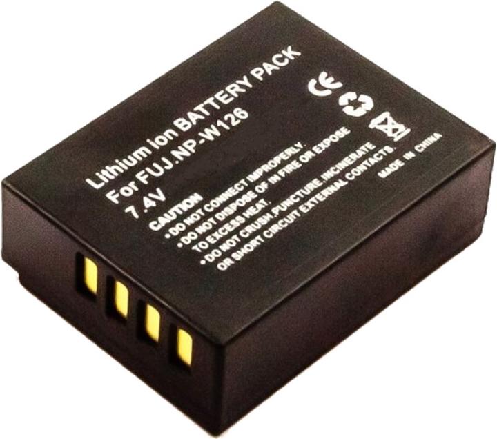 Actual product image AccuCell Akku Fujifilm NP-W126, X-Pro 1, FinePix HS3 (Camera battery)
