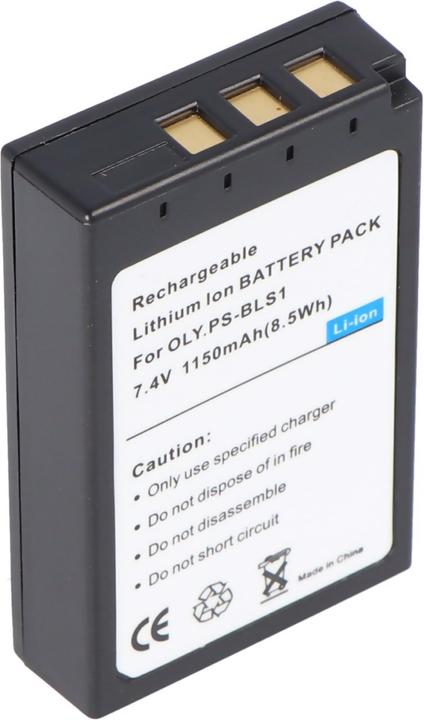 Image du produit AccuCell Akku Olympus BLS-1, E-400, E-410 (Batterie de l'appareil photo)