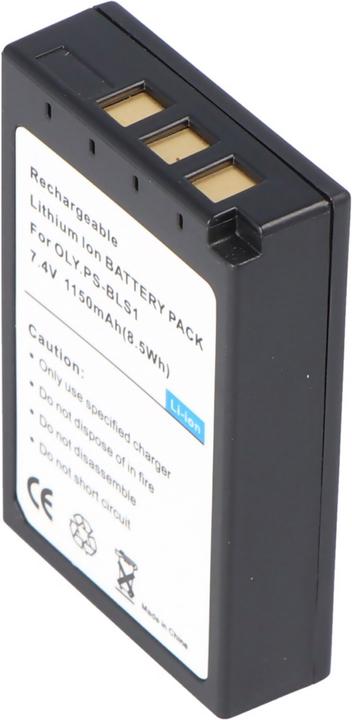 Image du produit AccuCell Akku Olympus BLS-1, E-400, E-410 (Batterie de l'appareil photo)