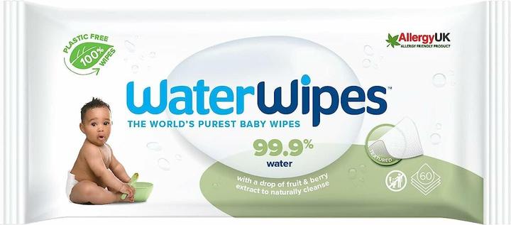 WaterWipes Wipes soaked in clean water (60 Stück)