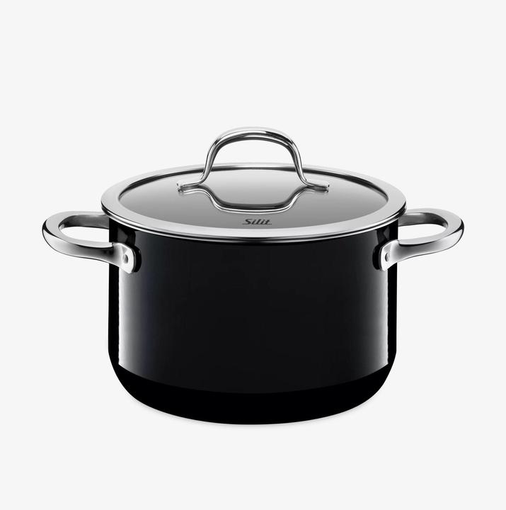 Produktbild Silit Fleischtopf PASSION schwarz (20 cm, Kochtopf, Keramik)
